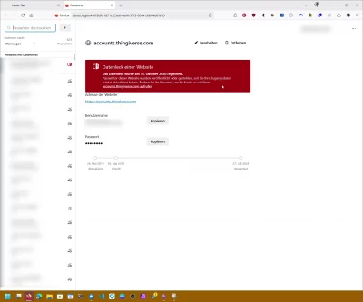 Mozilla Firefox Kennwörter exportieren