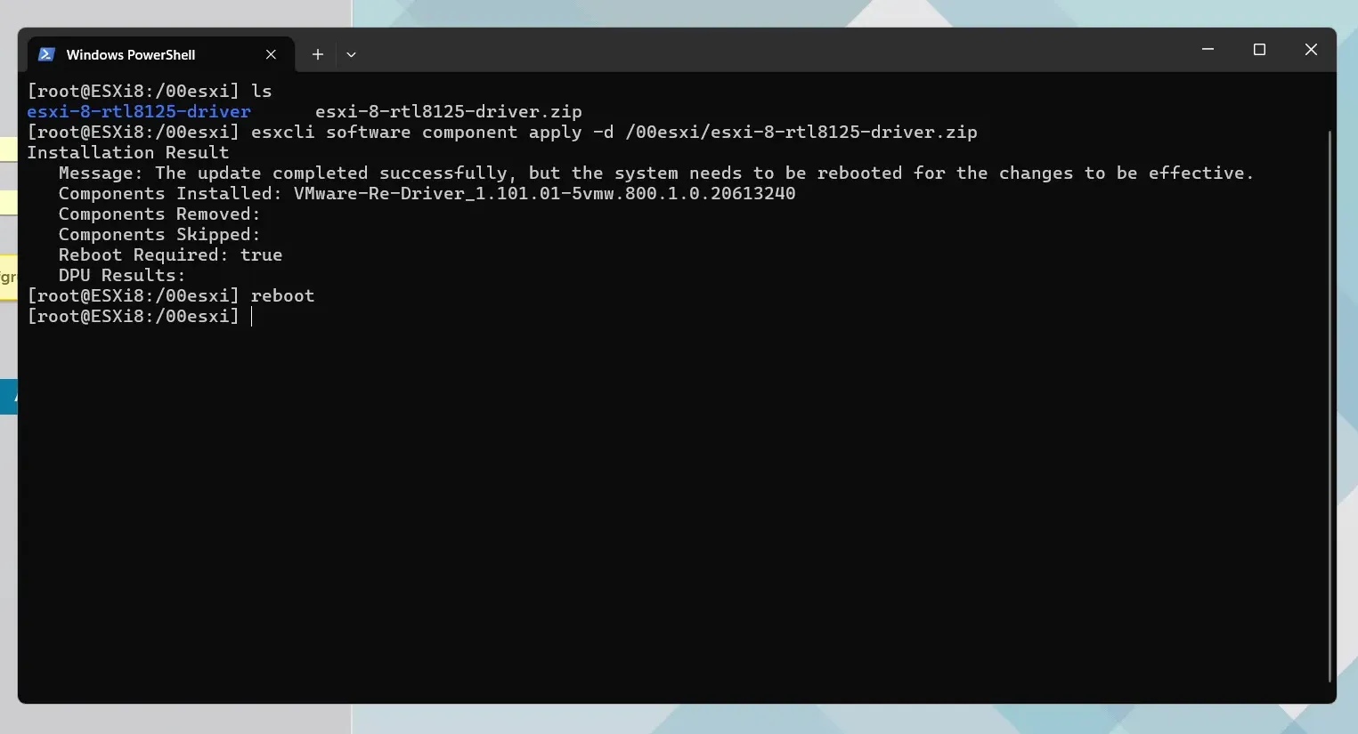 esxi-8-install-realtek-driver-12